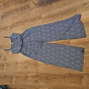 Ladies Navy Pant Romper - Sz Small